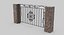 High-Poly Metal Fence