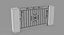 High-Poly Metal Fence