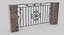 High-Poly Metal Fence
