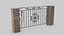High-Poly Metal Fence