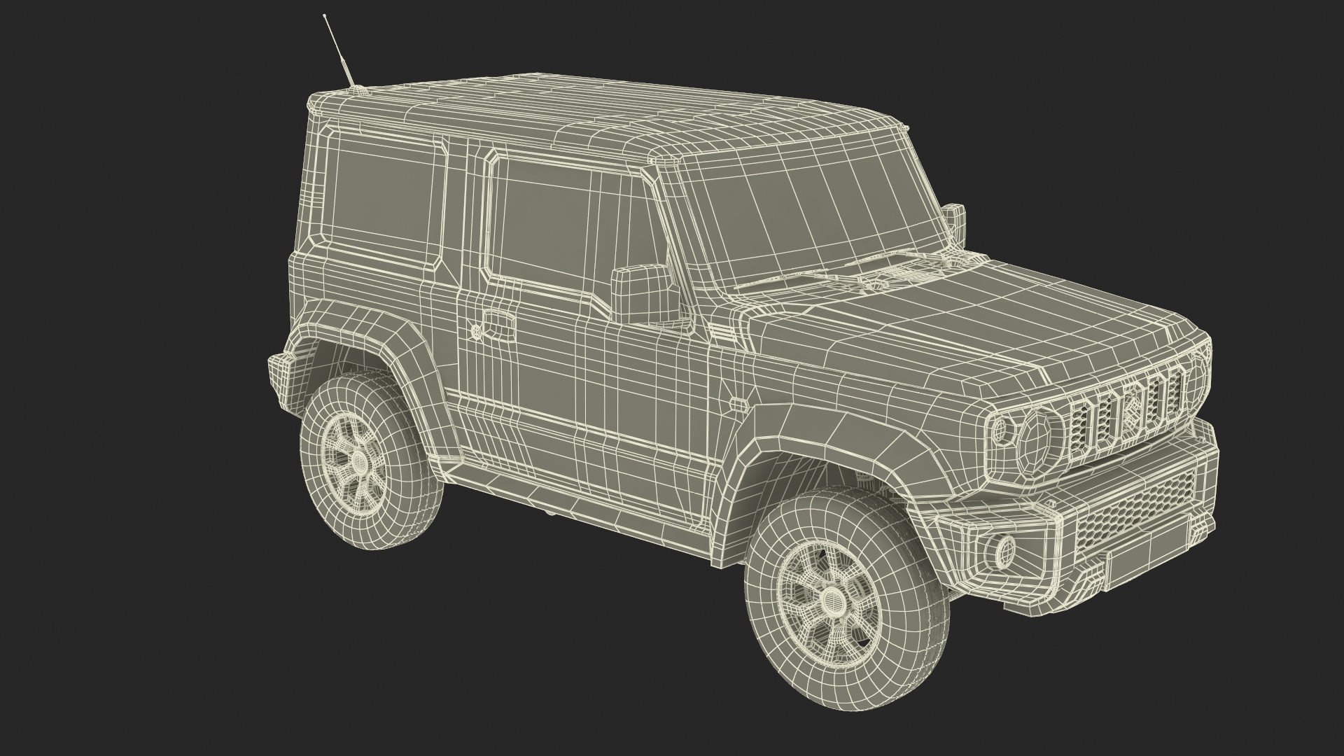 Suzuki Jimny 2025 Three Door SUV Green 3D model https://p.turbosquid.com/ts-thumb/cC/VR47FL/jU/suzuki_jimny_2025_three_door_suv_green_361/jpg/1742892144/1920x1080/turn_fit_q99/c5fca4a5670bafe6456105615828ee5b34d8bd87/suzuki_jimny_2025_three_door_suv_green_361-1.jpg