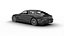 Porsche Taycan Turbo S 2025 modèle 3D