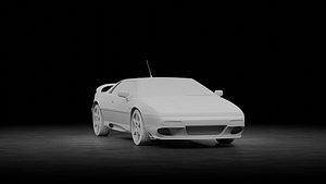 3D Lotus Esprit 1996 model
