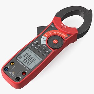 Clamp Digital Wattmeter Red