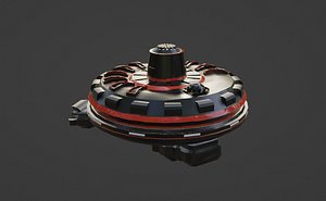 sci fi spaceship with blender project