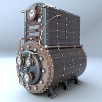Steampunk boiler