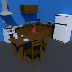 kitchen cabinet model