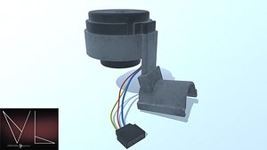 ignition switch 3D