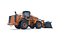 3D 4 Construction Vehicles Collection model