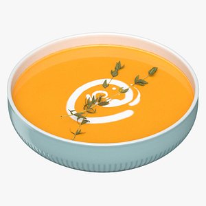 pumpkin soup 3D model