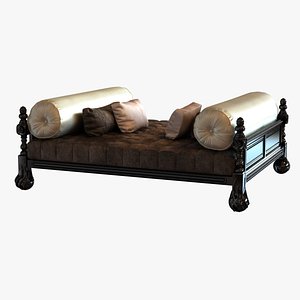 daybed big square classic 3d max