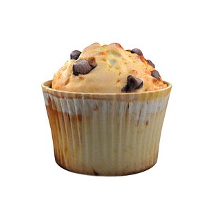 3D Muffin 18 model