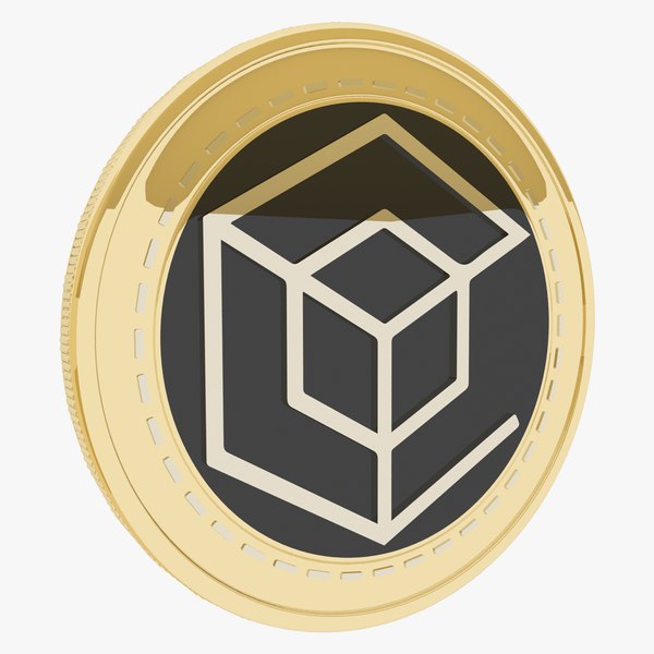 3D Contentbox Cryptocurrency Gold Coin model