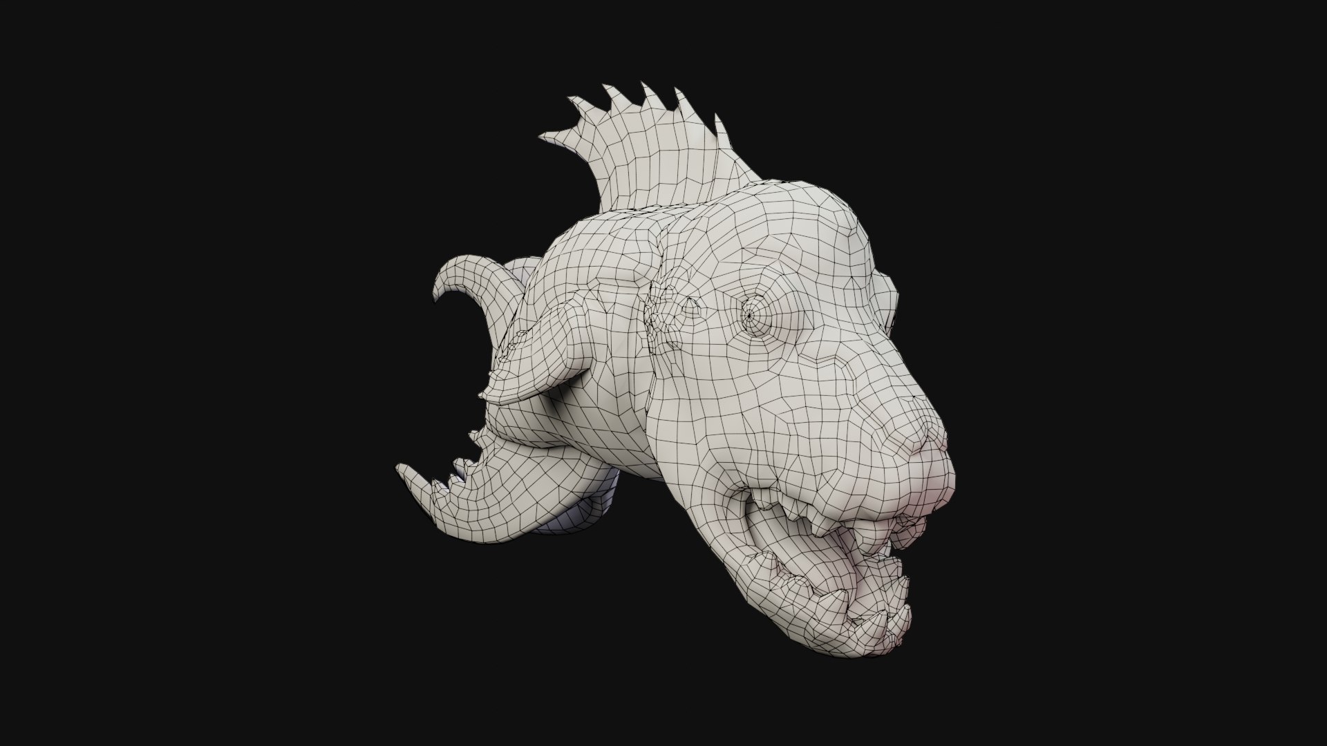 Fish Monster - Hump Fish 3D model https://p.turbosquid.com/ts-thumb/cC/sdTt53/lQ/wire/png/1653404229/1920x1080/fit_q87/315a2ca231b2f7c46918a8bda80c61ed63260545/wire.jpg
