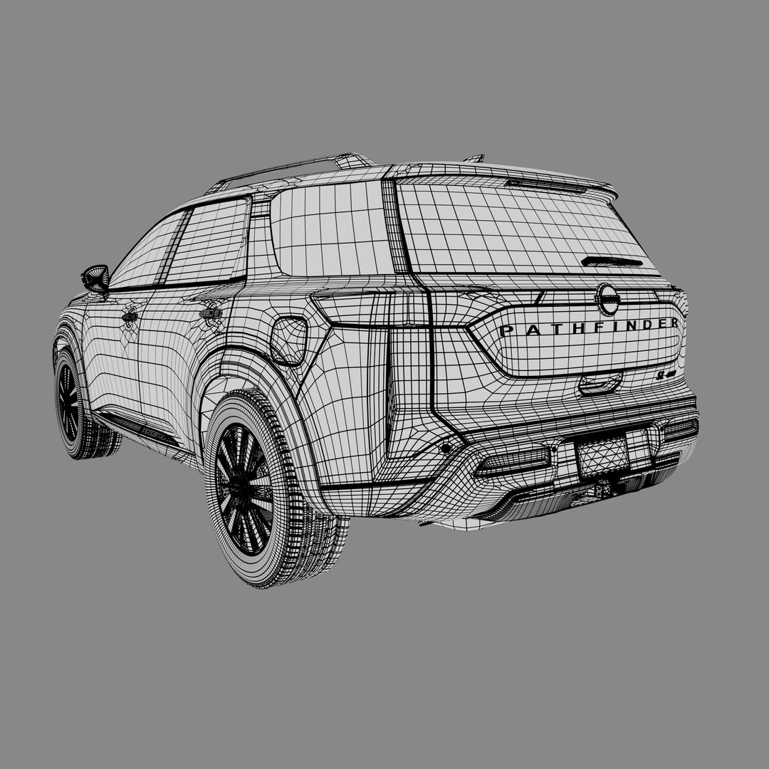 3D Nissan Pathfinder 2023 Model TurboSquid 2061320