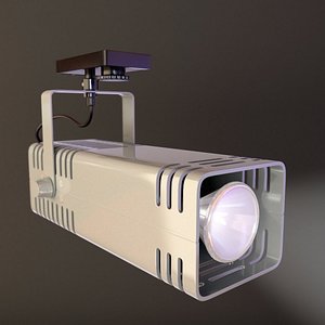 3d spotlight model