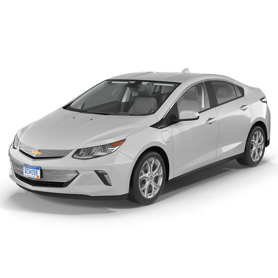Chevy Volt 2016 3D model preview