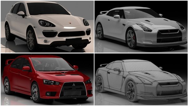 3D model Car collection