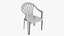 Plastic chair stackable 02