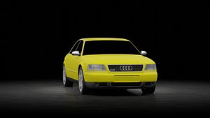 3D Audi A8 1999 model