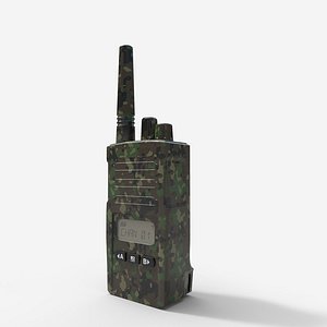 3D model Military Walkie-Talkie