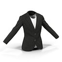 Women Suit Jacket 3D Model