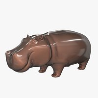 Statuette of a hippopotamus