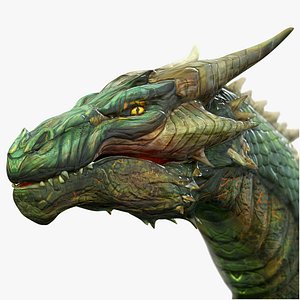Dragon Wyvern Simple Gameready PBR