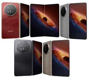 Honor Magic V6 All Colors model