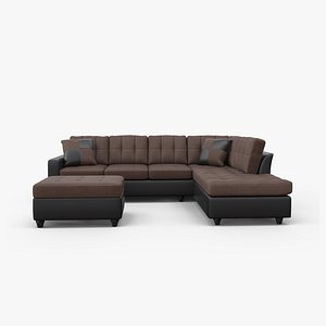 Mallory Tufted Upholstered Sectional
