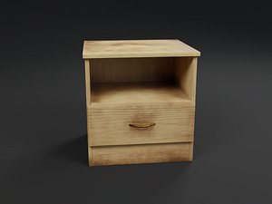 old nightstand 3D model