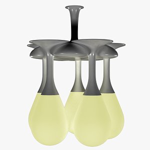 Doolight Ceiling Wireless 5 Bulb Lamps Set