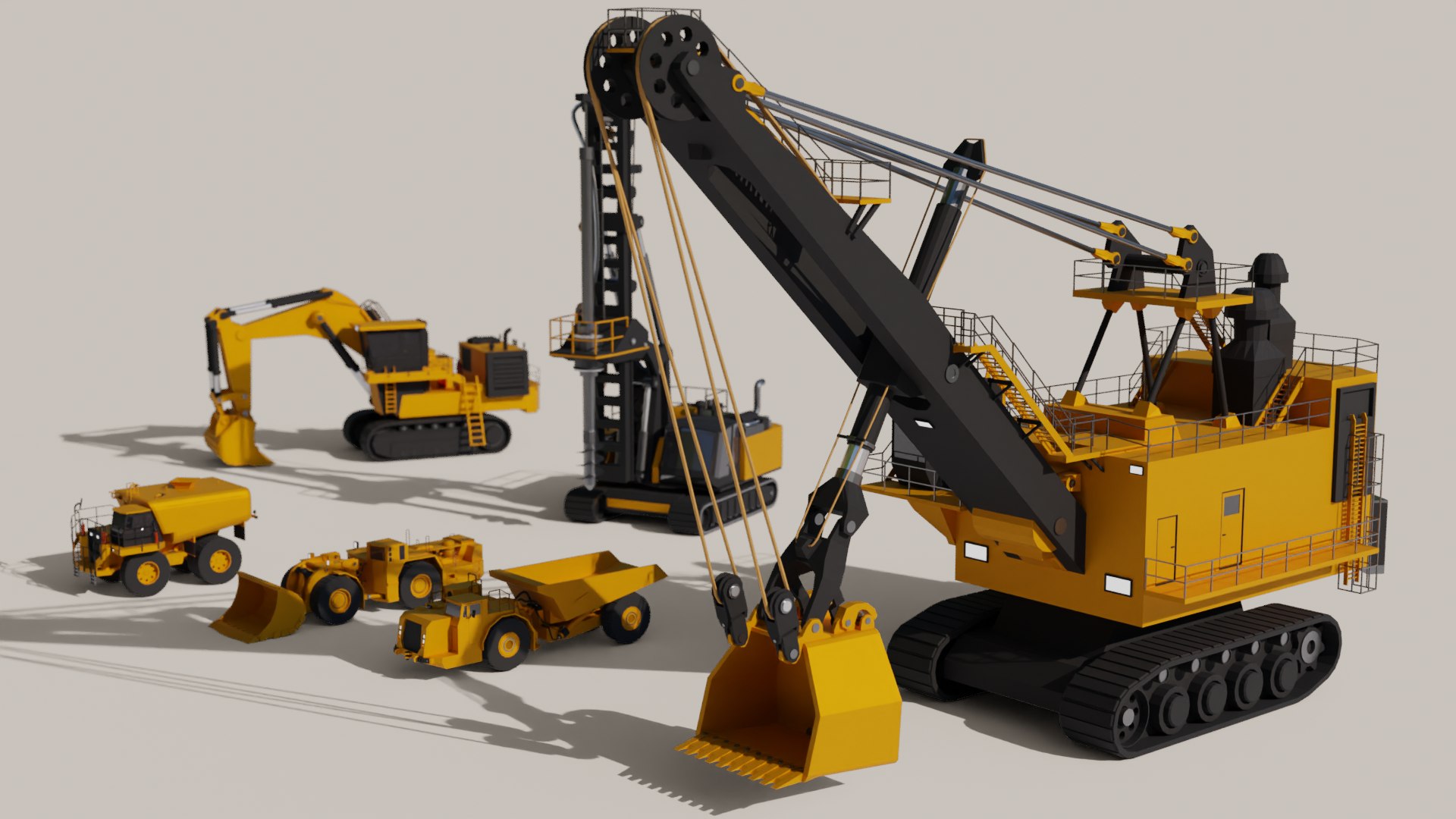 3D model Mining Vehicles - Lowpoly Pack https://p.turbosquid.com/ts-thumb/cD/EJHy7w/5f/prev4_1920x1080/png/1750330576/1920x1080/fit_q87/50e141653d3394b31d299a1279c9918159fedb66/prev4_1920x1080.jpg