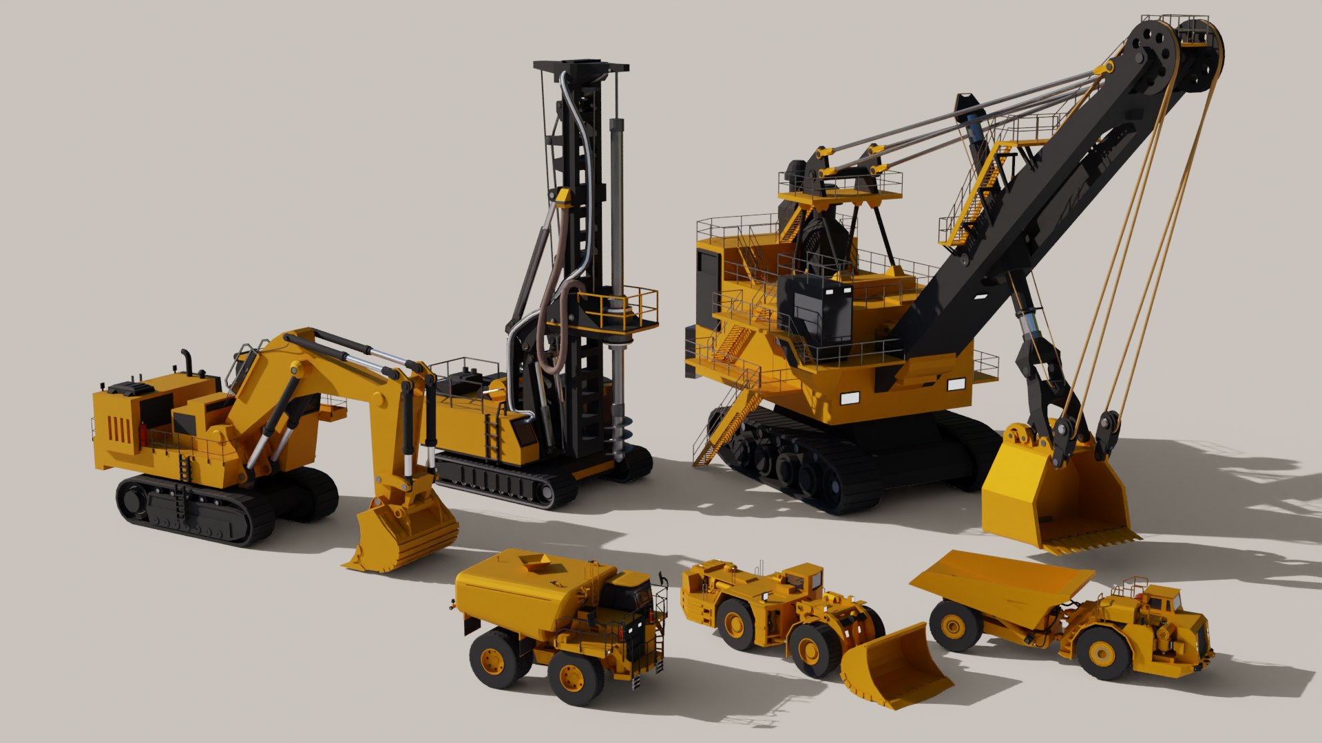 3D model Mining Vehicles - Lowpoly Pack https://p.turbosquid.com/ts-thumb/cD/EJHy7w/n5/prev1_1920x1080/png/1750329509/1920x1080/fit_q87/f468394de46646686c1862703571994a1c584d19/prev1_1920x1080.jpg