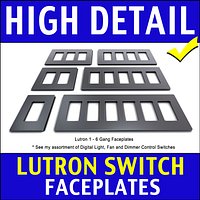 Lutron Light Switch Faceplates