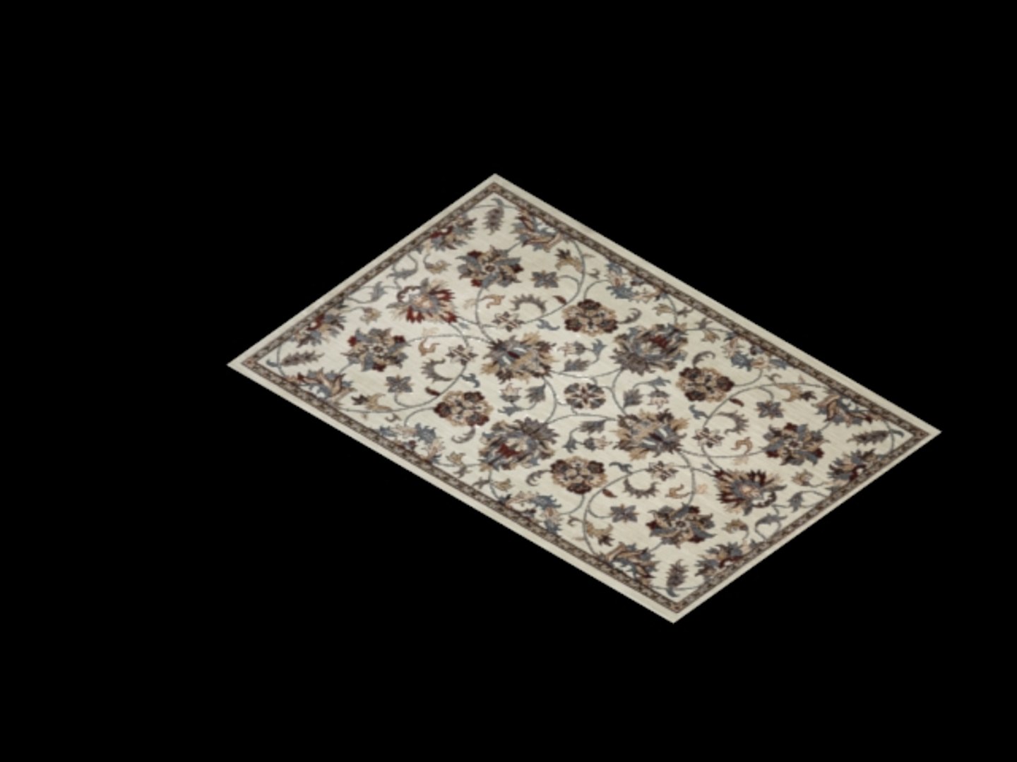 Floor Rug Model - TurboSquid 1321890