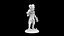 Modèle d'impression 3D du diablotin Arlequin masqué