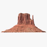 Monument Valley Mitten Buttes Rock Formation