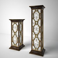 John-Richard Eglomise Pedestal