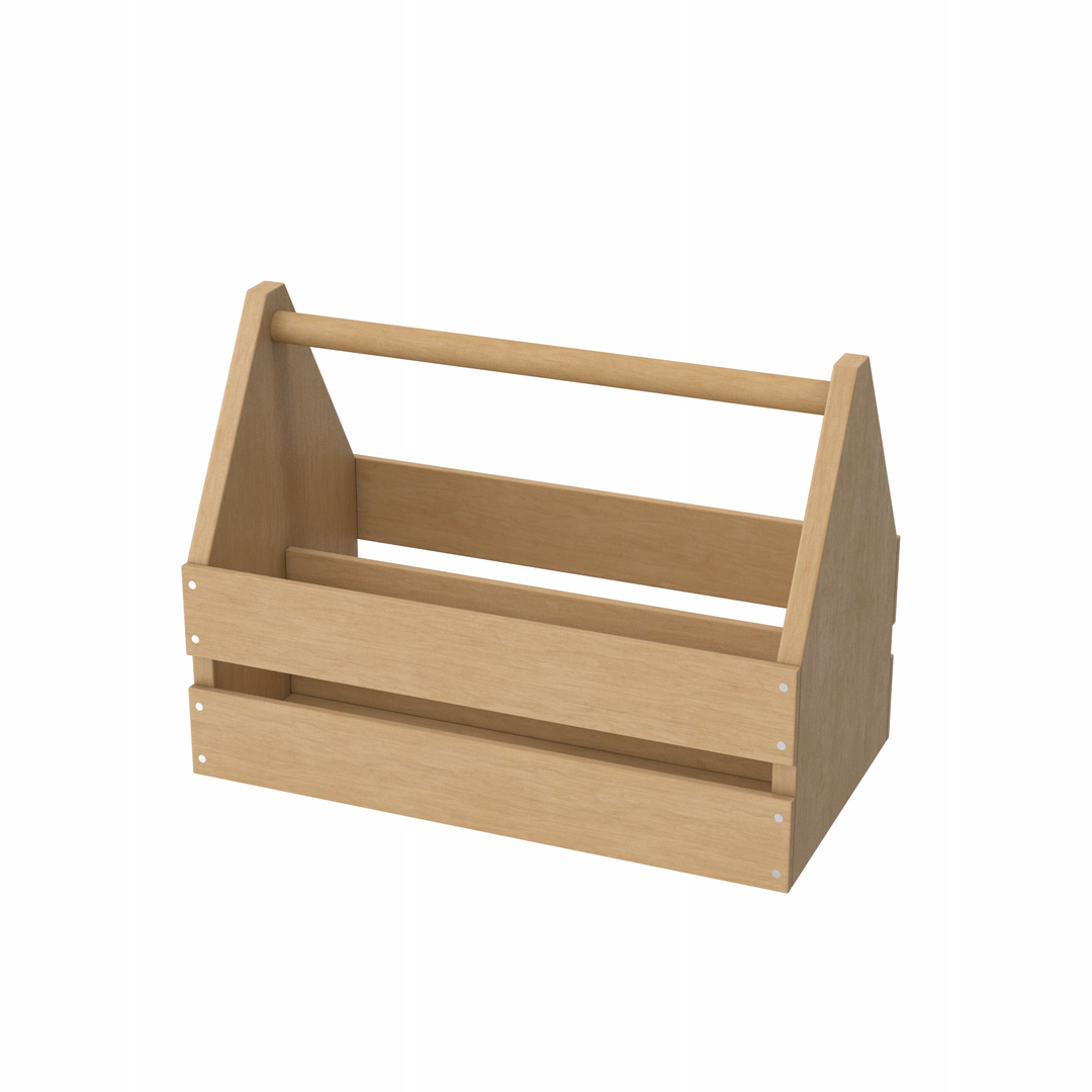 3D Wooden Toolbox Model - TurboSquid 1838408
