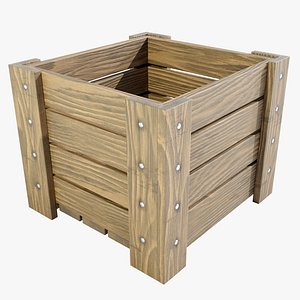 Wooden Planter model