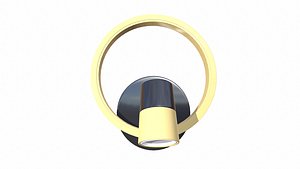 Wall Ceiling Light with Spot 3D model