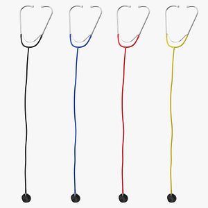 stethoscope 4 3D