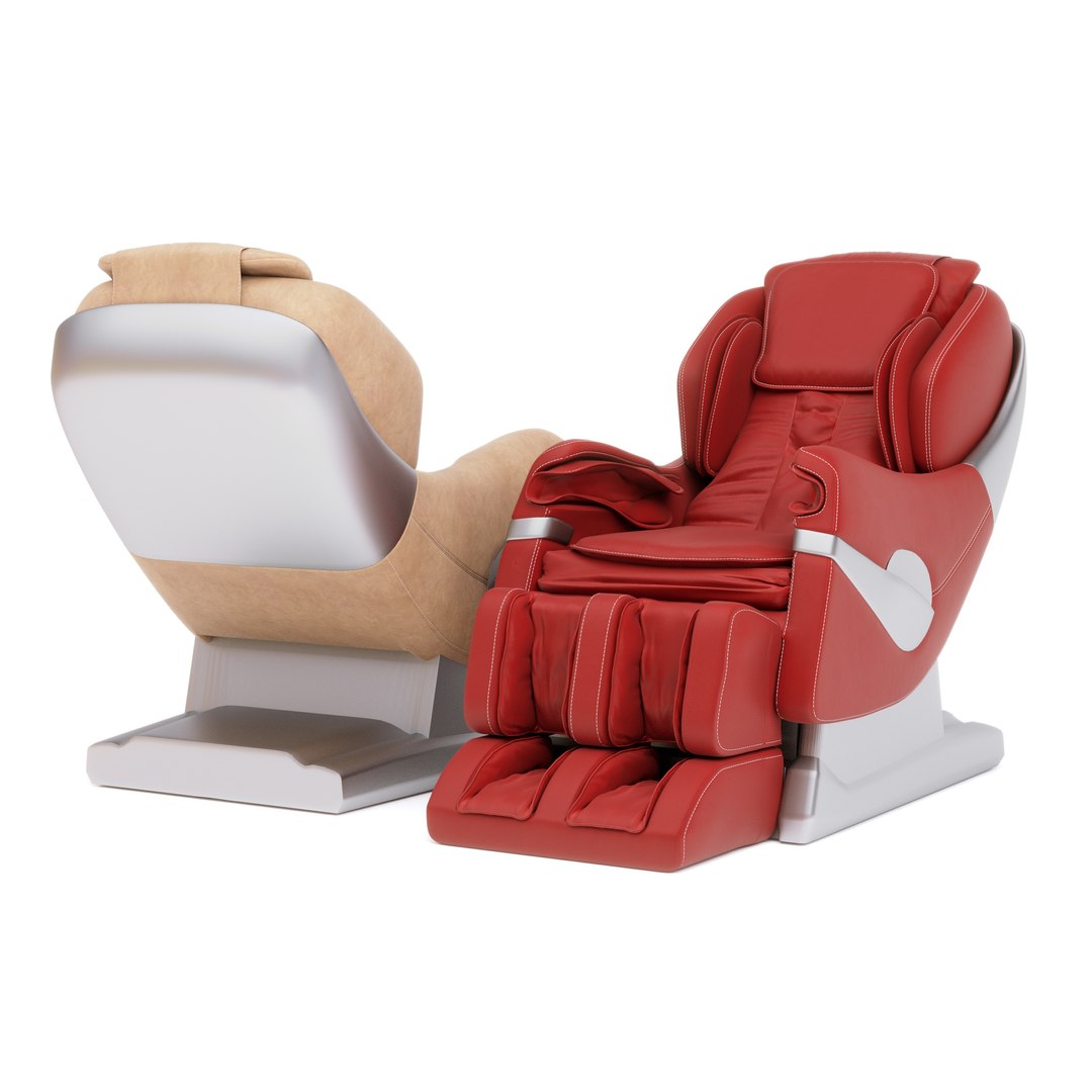 Modern Massage Chair In Two Finishes 3D TurboSquid 1922680   View2 