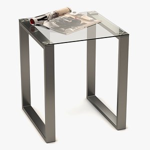 Coffee Table Metal/Glass 008