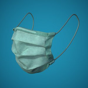 3D medical mask model