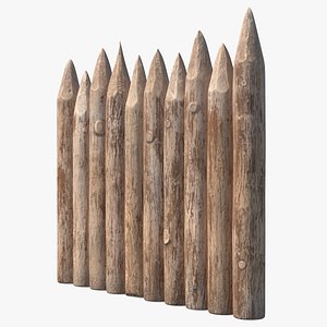3D Stockade Medieval