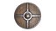 Escudo de guerreros vikingos estilizados