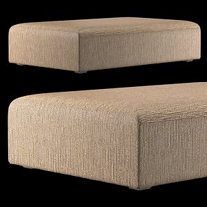 Marisol Seagrass Rectangular Coffee Ottoman