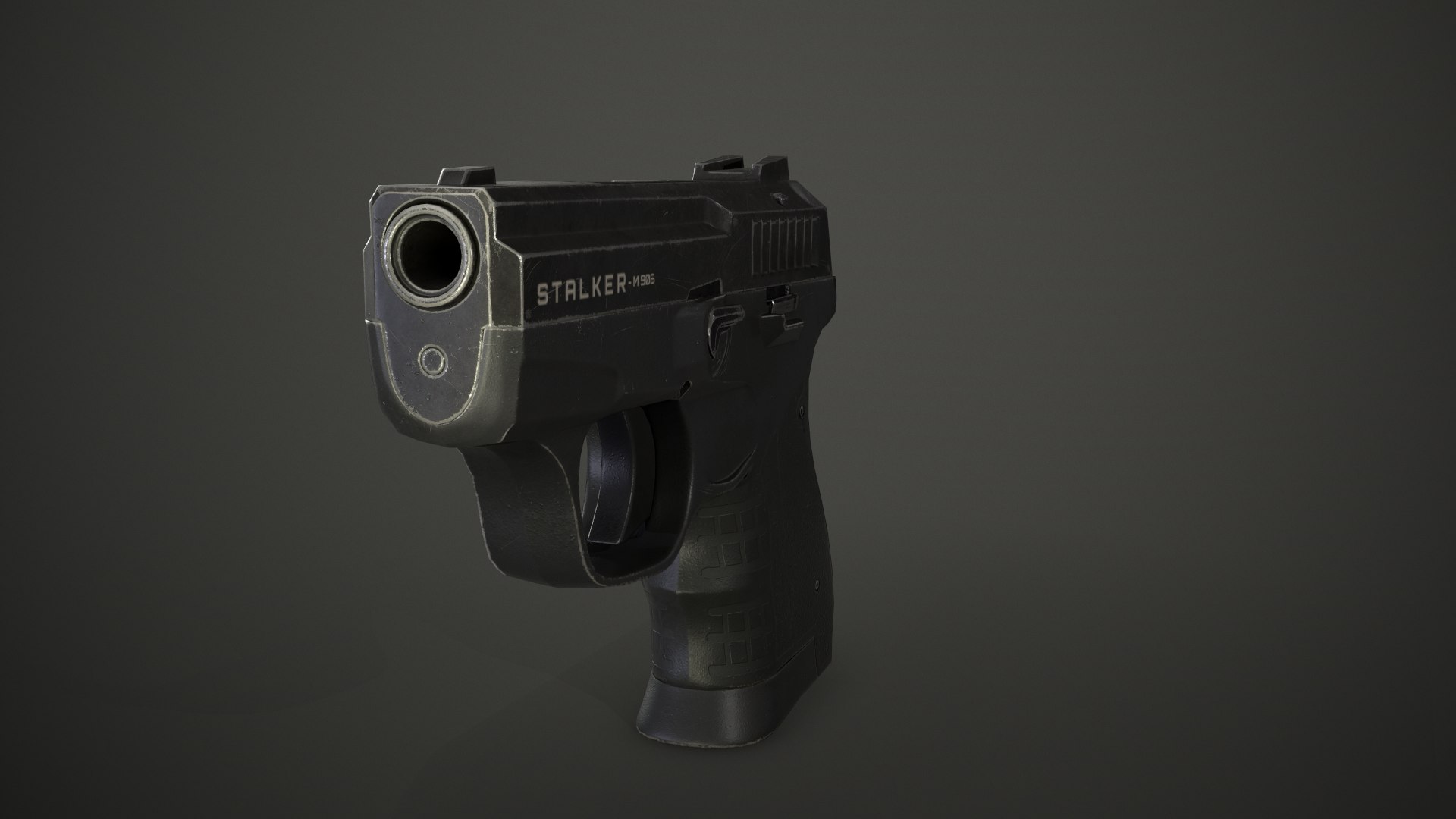 M906 Stalker Pistol 3D - TurboSquid 1686222